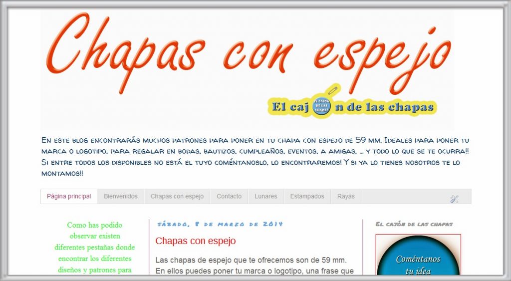 http://chapasconespejo.blogspot.com.es/